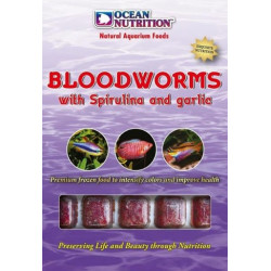 ON Bloodworms c/ Spirulina e Alho 100g ON Bloodworms c/ Spirulina e Alho 100g