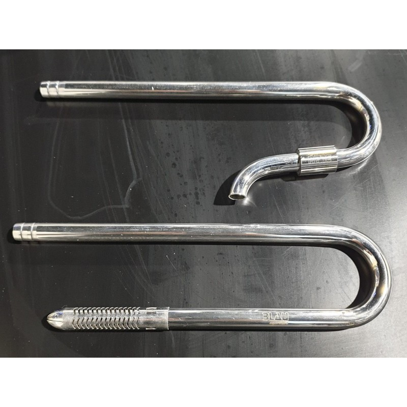 Nano Stainless Inflow-Outflow 12/16mm - BLAU