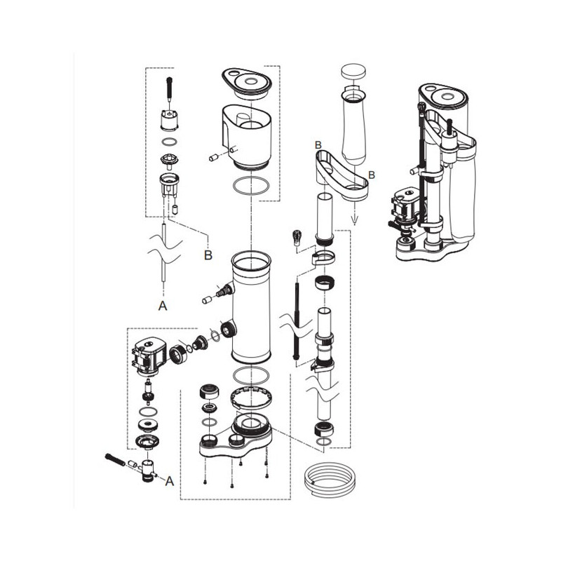 aquavitro Skimmer division™125 até 500L