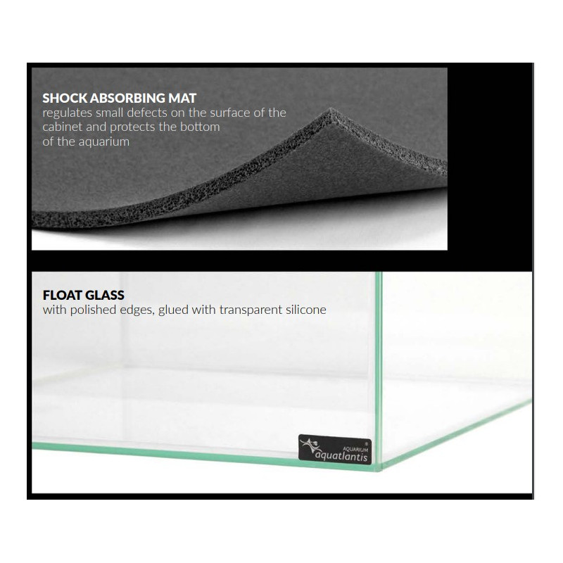 Aquário KUBUS 22L + LED + Filtro