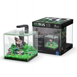 Acuario KUBUS 10L + LED + Filtro - Aquatlantis Acuario KUBUS 10L + LED + Filtro - Aquatlantis