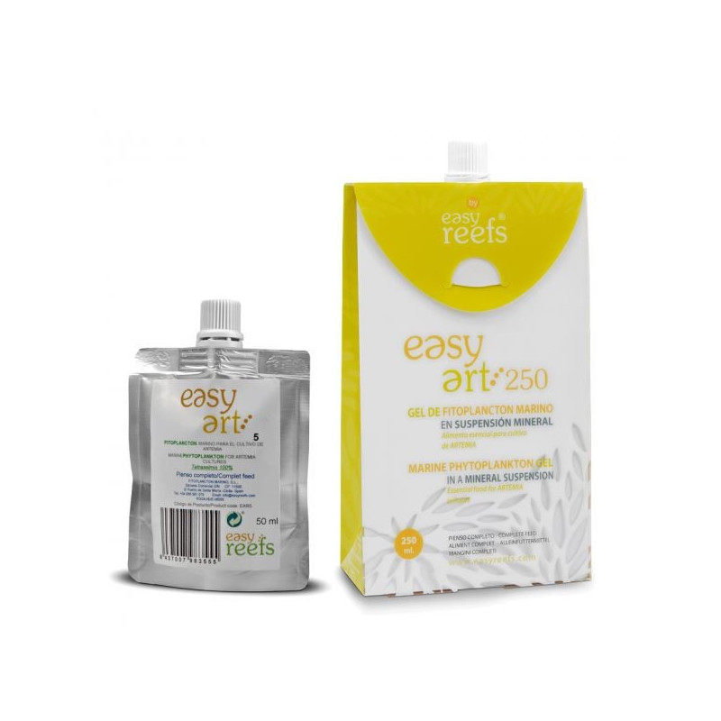 Easyart 250ml - alimento p/ artemia - easyreefs