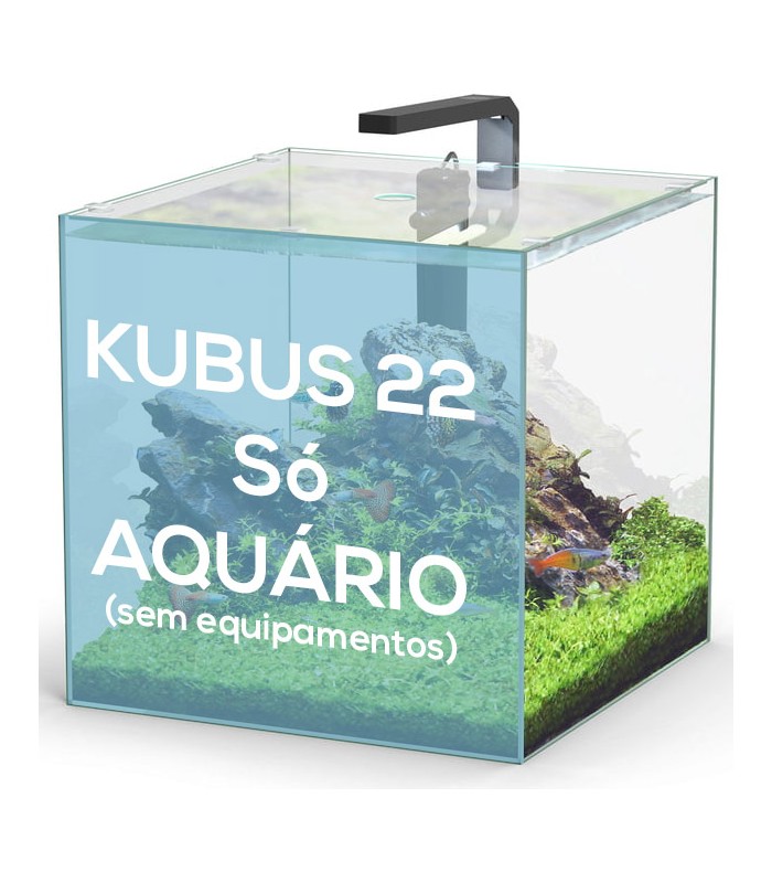 Aquário KUBUS 22L + LED + Filtro