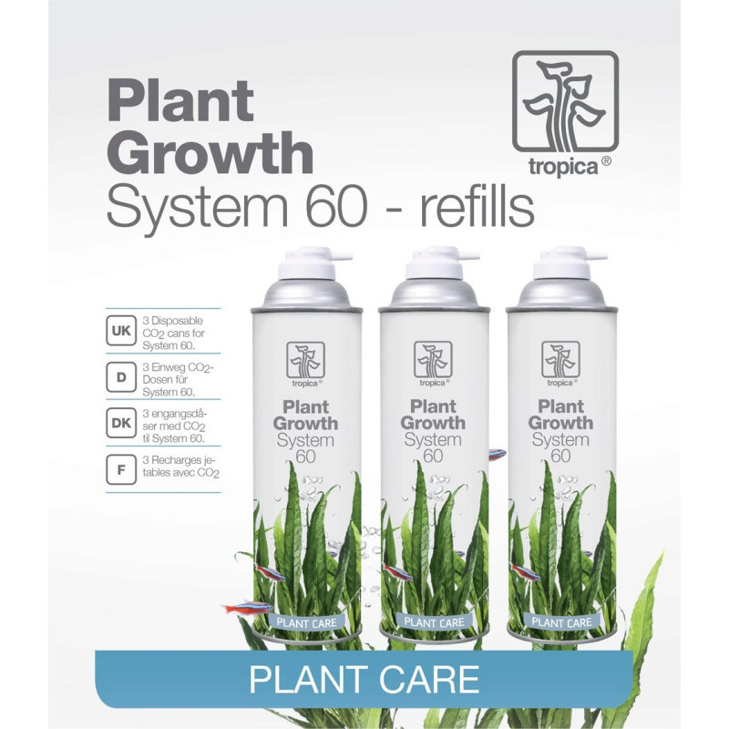 Sistema de recarga de CO2 TROPICA 60