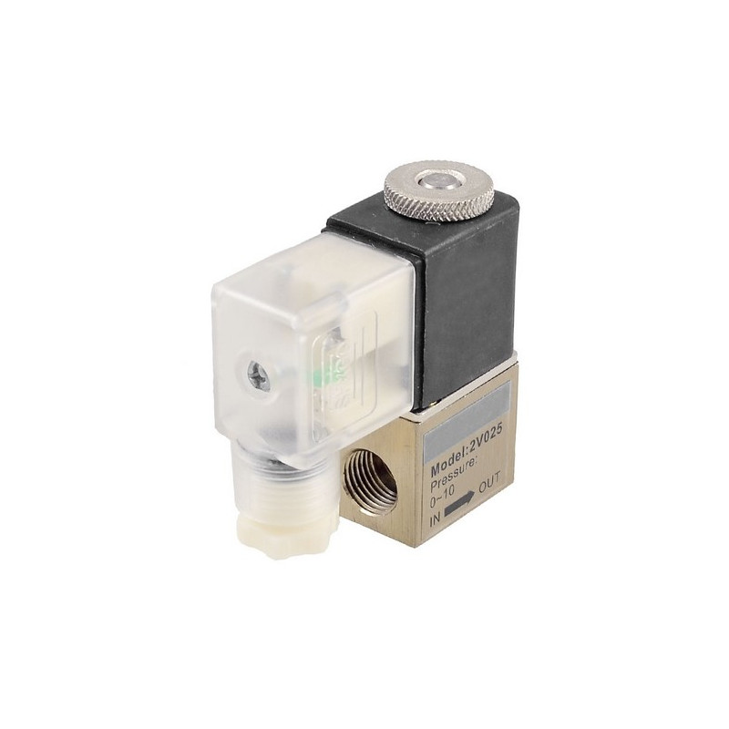 Eletro Válvula Solenoide CO2 c/ Tomada - Aquili