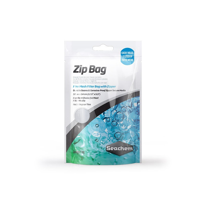 Zip Bag Malha Média- Seachem