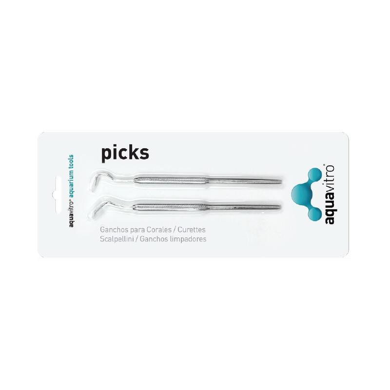 Pack 2 Palitos Aço Inox.