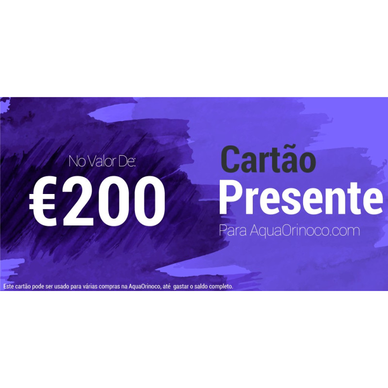 Cartão Presente €200