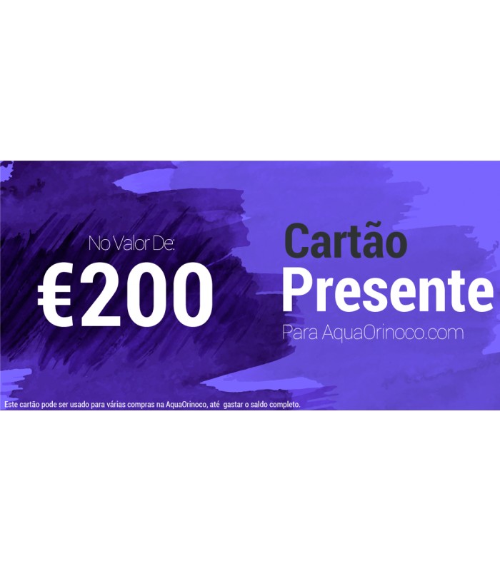 Cartão Presente €200