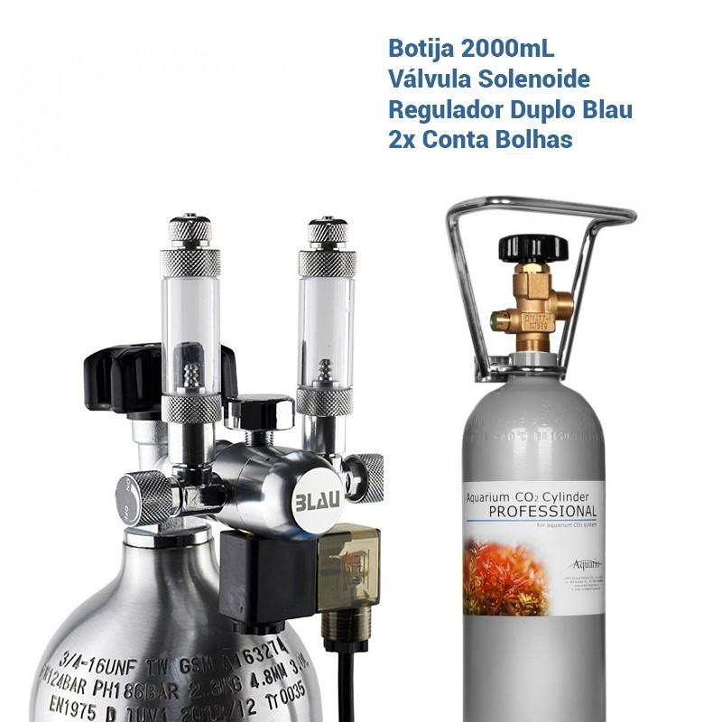 2000ml Dual Pro CO2 Injection Kit