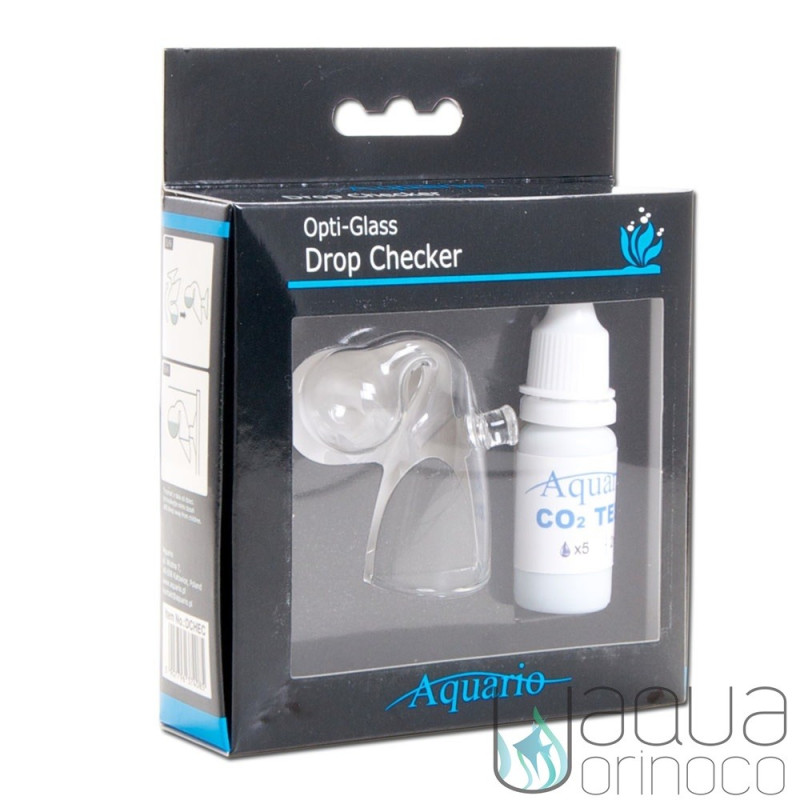 Teste Permanente de CO2 com Drop Checker em vidro