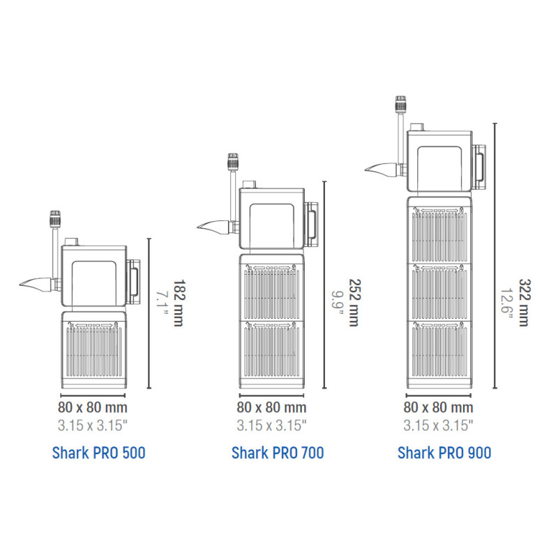Filtro Shark PRO 500 - Sicce