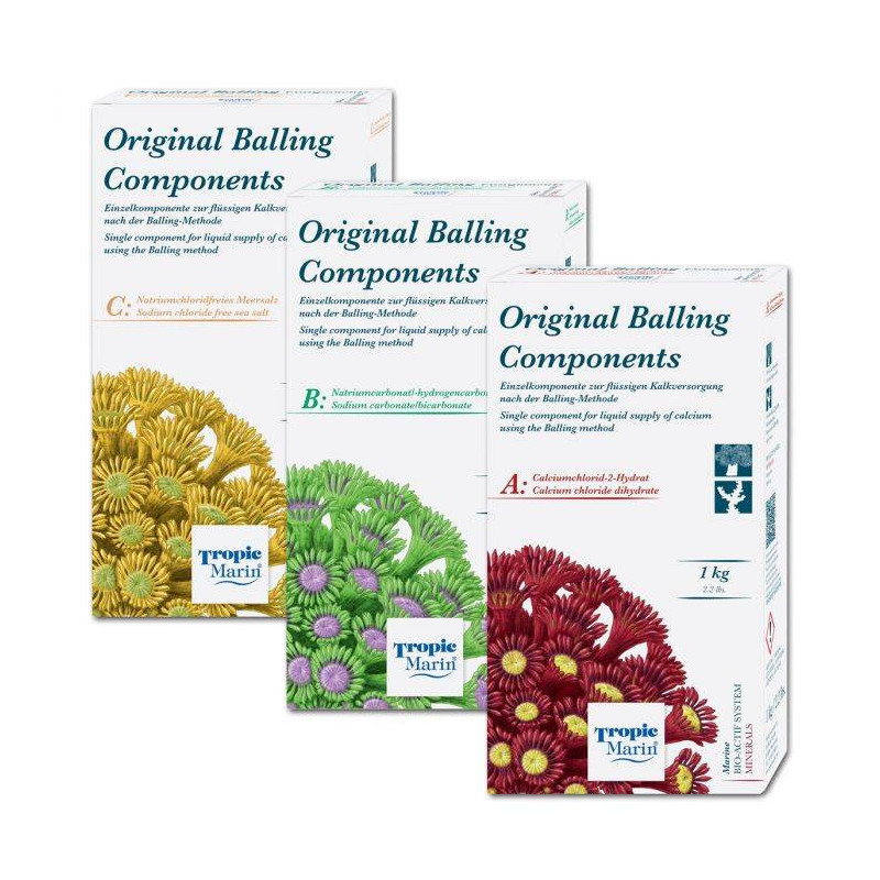 Tropic Marin Original Balling Components Set 3x 1 Kg