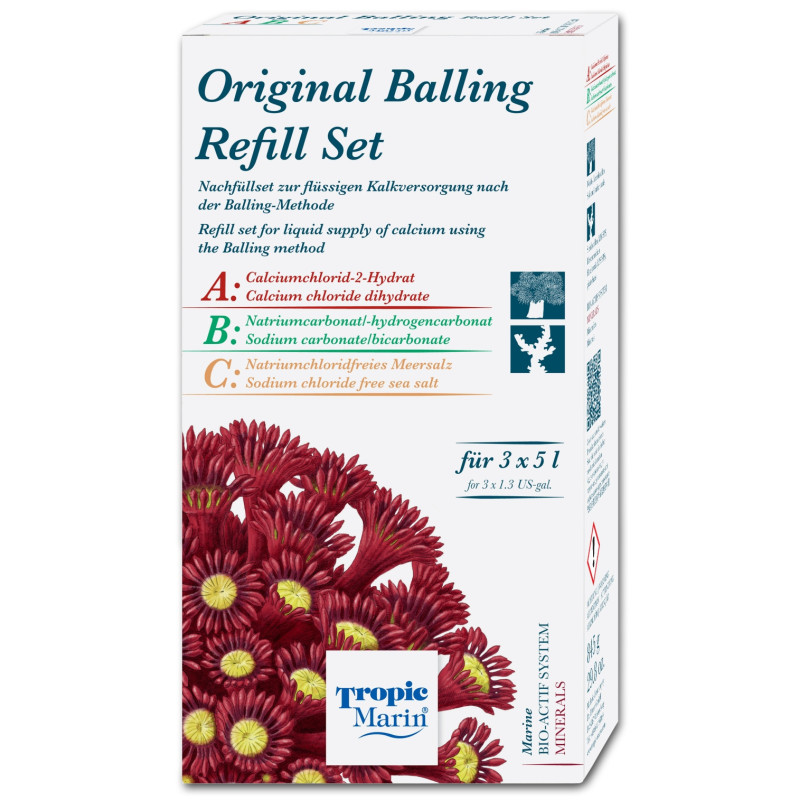 Tropic Marin Original Balling Refill Set 3x 5 L