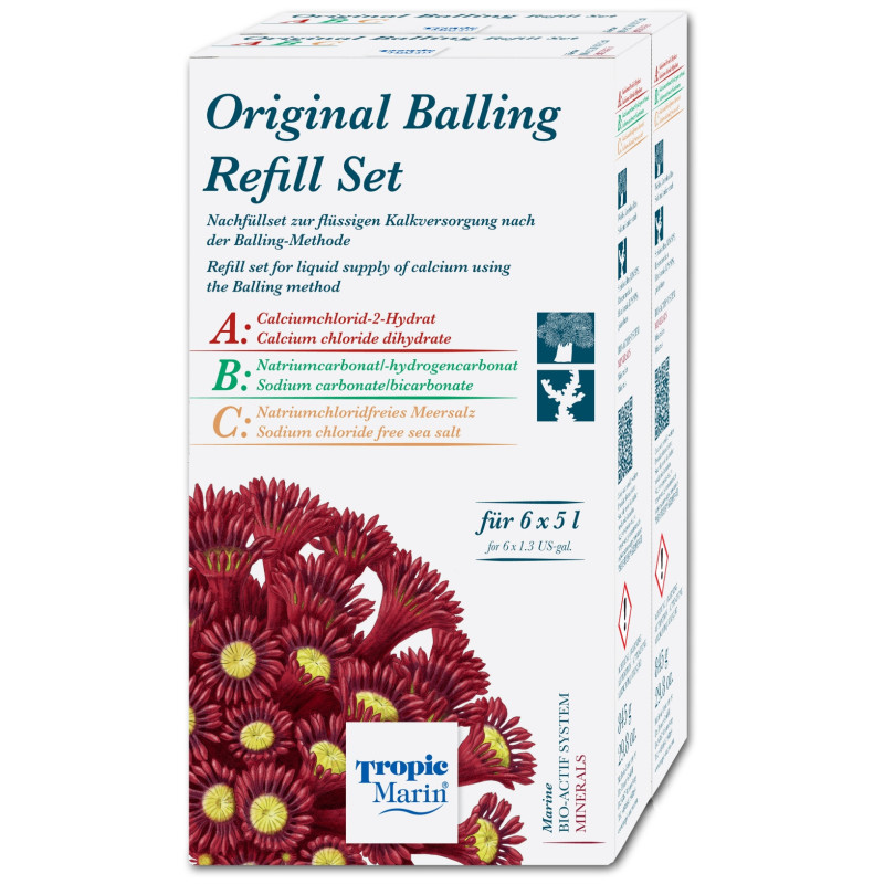 Tropic Marin Original Balling Refill Set 6x 5 L