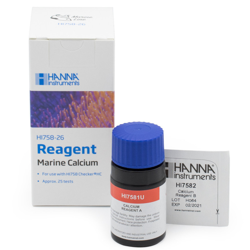 Hanna Marine Calcium Checker Reagents HI758-26