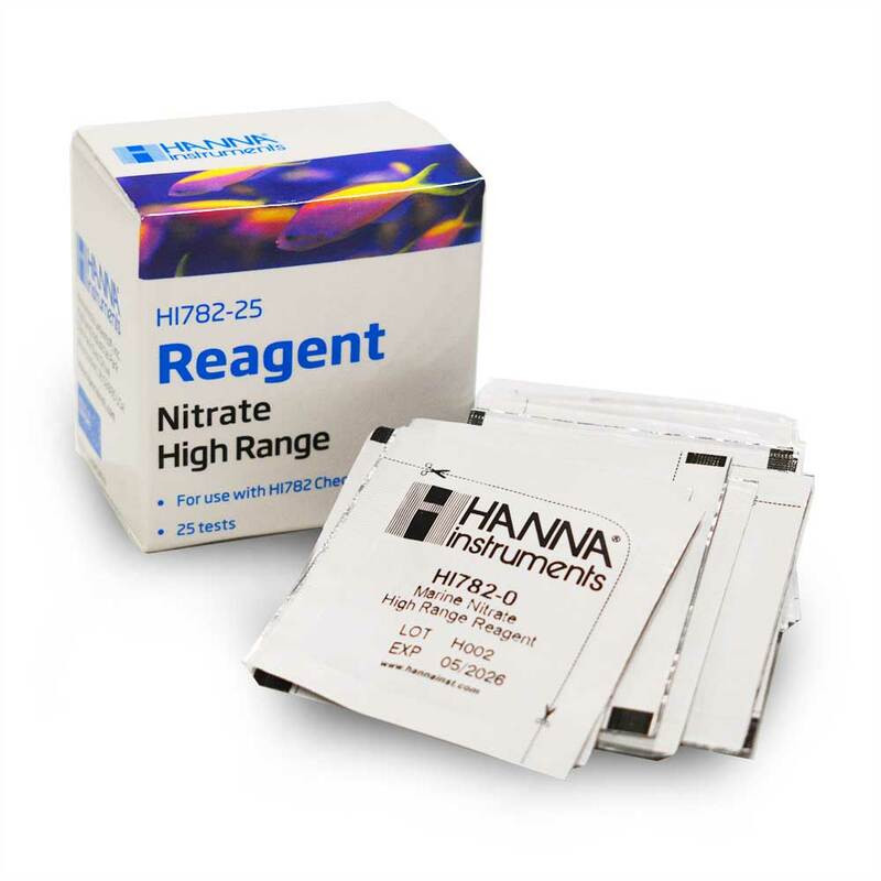 Hanna HI782-25 Marine Nitrate High Range Checker® Reagents (25 Tests)