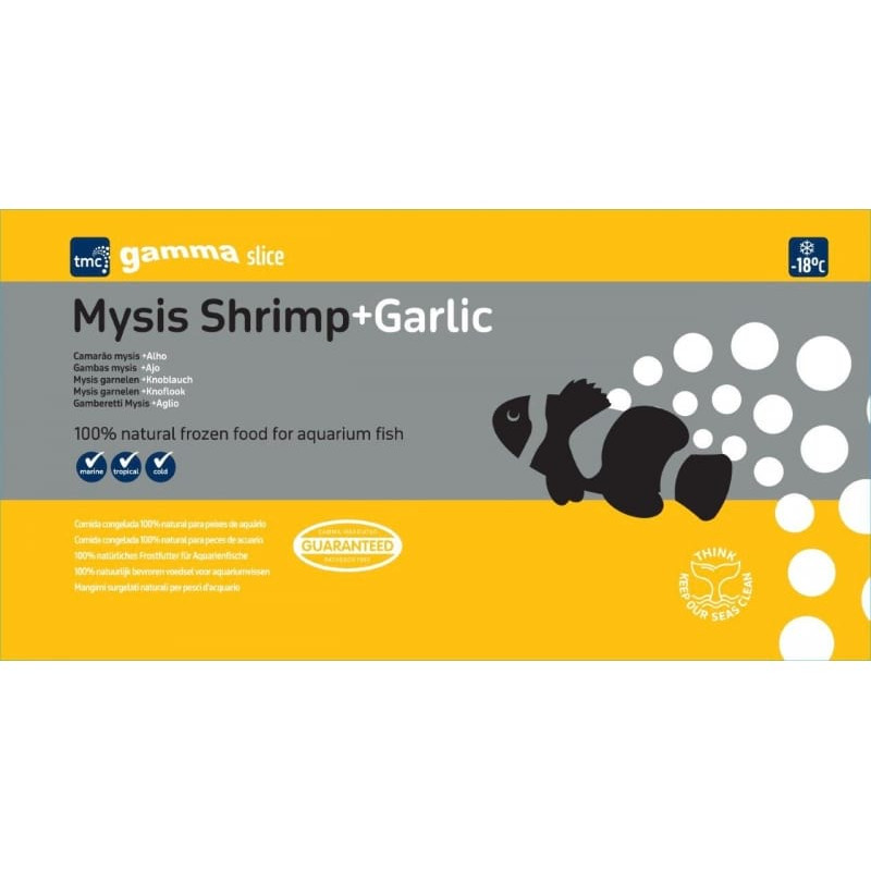 Gamma Mysis Shrimp + Garlic 250g Slice Flat Pack