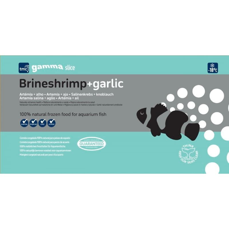 Gamma Artemia Garlic (Brines) 250g Slice Flat pack