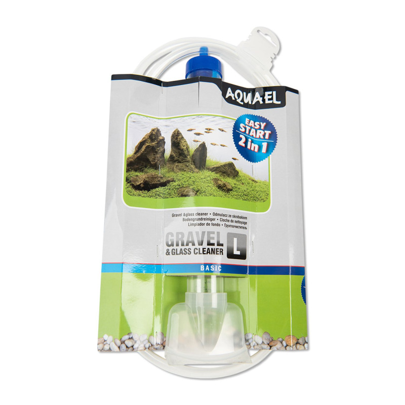 AquaEL Gravel & Glass Cleaner L