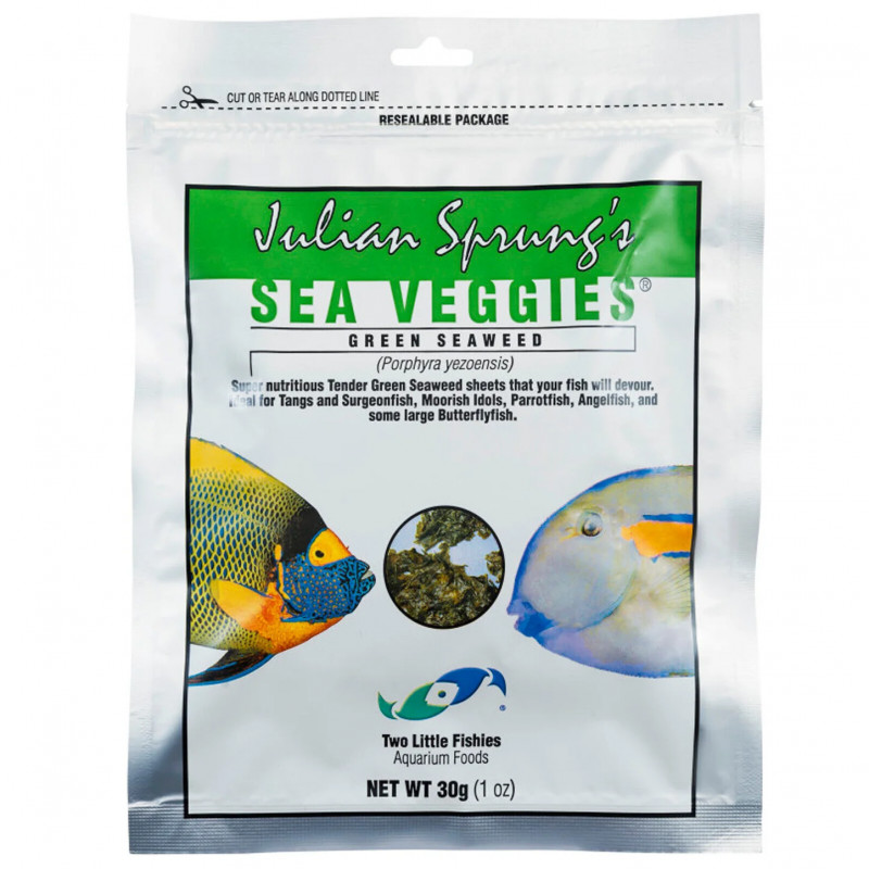 Alga Marinha Verde 30g - Julian Sprung's SeaVeggies