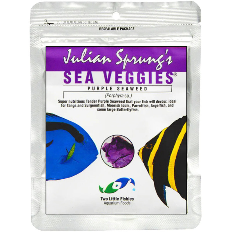 Julian Sprung's SeaVeggies® Alga Púrpura 30g (Porphyra umbilicalis)