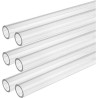 Tubo Acrílico Transparente 5mm x 325mm