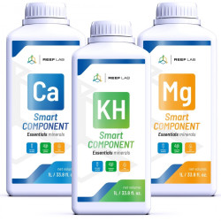 Smart Components kH + Ca + Mg PACK - Reef Factory Smart Components kH + Ca + Mg PACK - Reef Factory