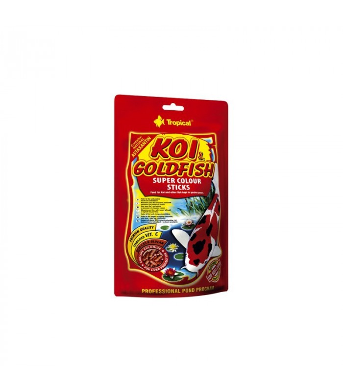 TROPICAL Koi & Goldfish Super Colour Sticks 1L/120g