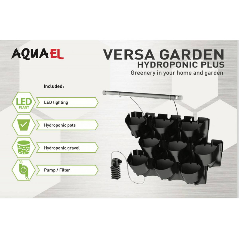Aquael Versa Garden Hydroponic Plus Kit