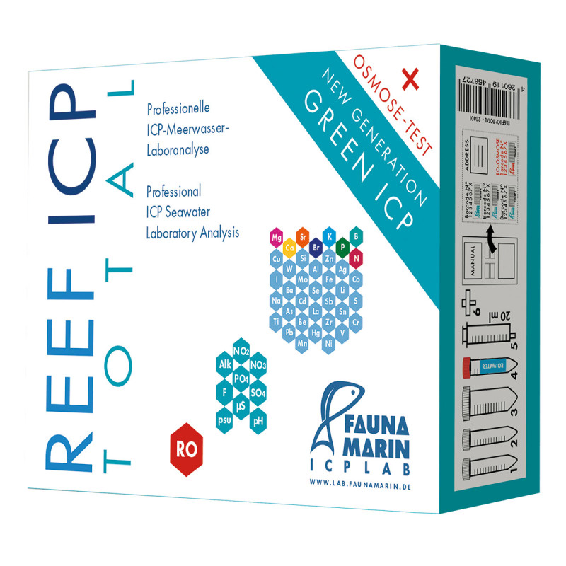 Reef ICP TOTAL - 2 Testes - Fauna Marin