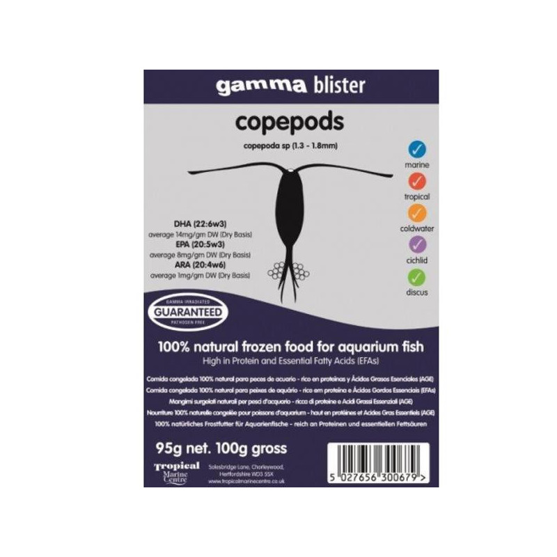 Gamma - Copepods 100g