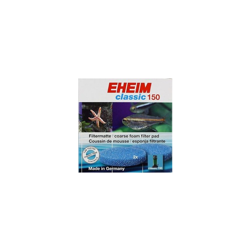 Esponjas azules EHEIM Classic 150