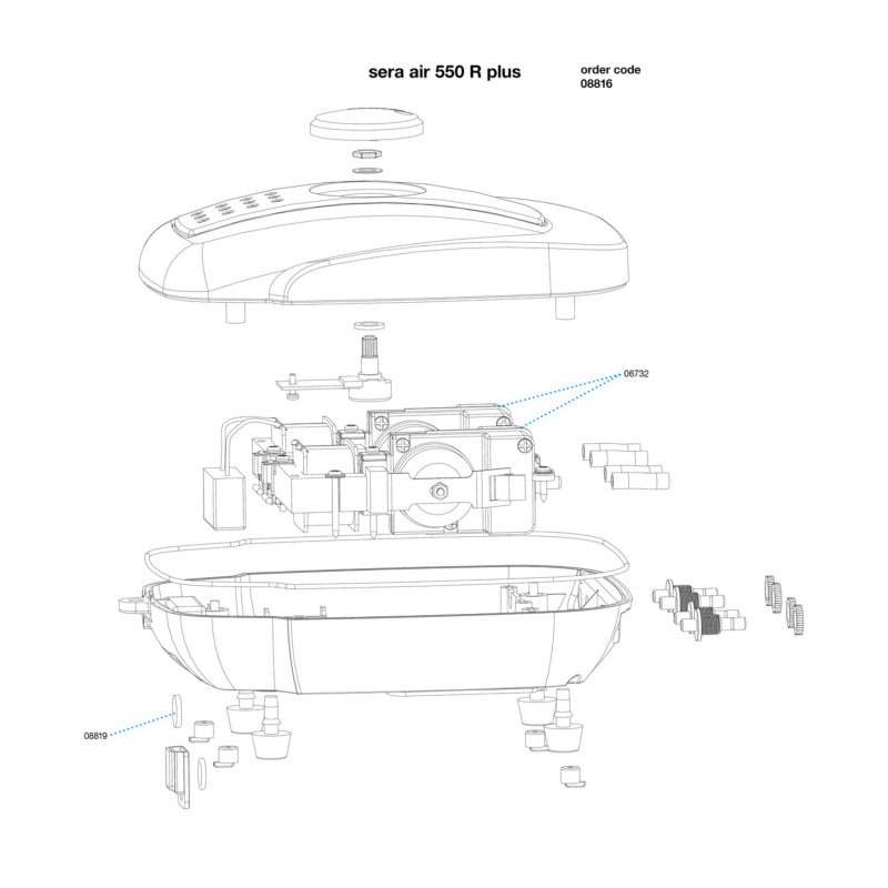 Sera air 550 R plus