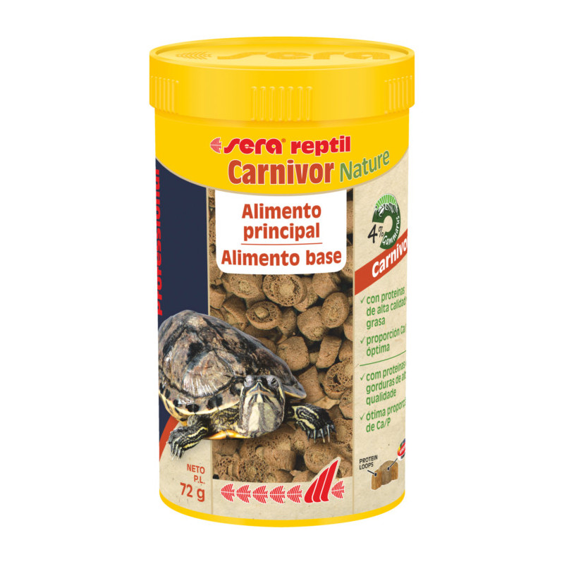 Sera reptil Carnivor Nature Professional