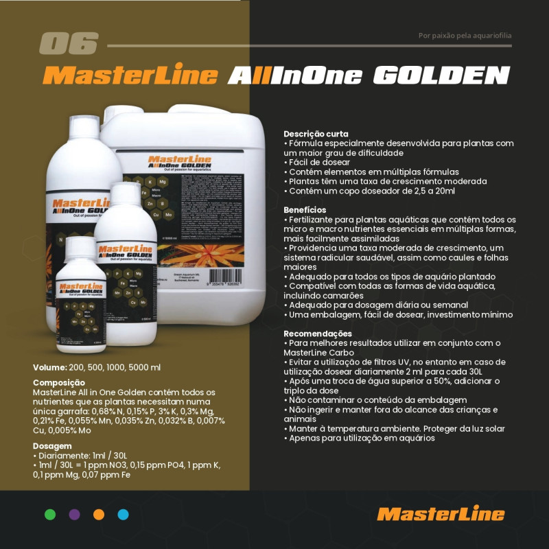 MasterLine All In One Golden
