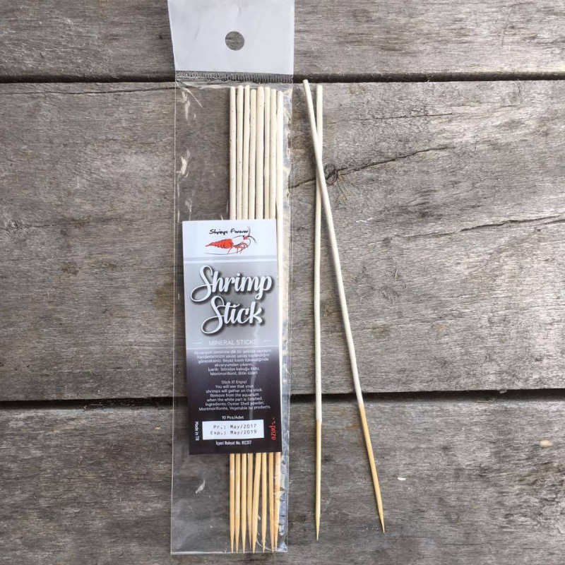 CeramicNature Shrimp Lolly Minerales 10 un. CeramicNature Shrimp Lolly Minerales 10 un.