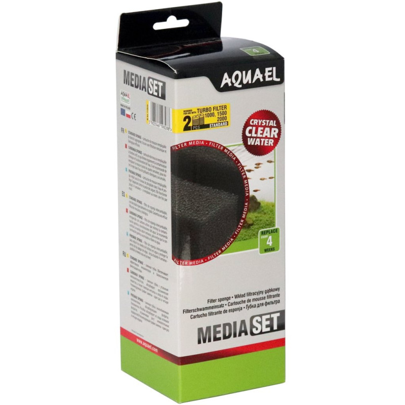 AquaEL Esponja para Turbo Filter 1000, 1500 e 2000