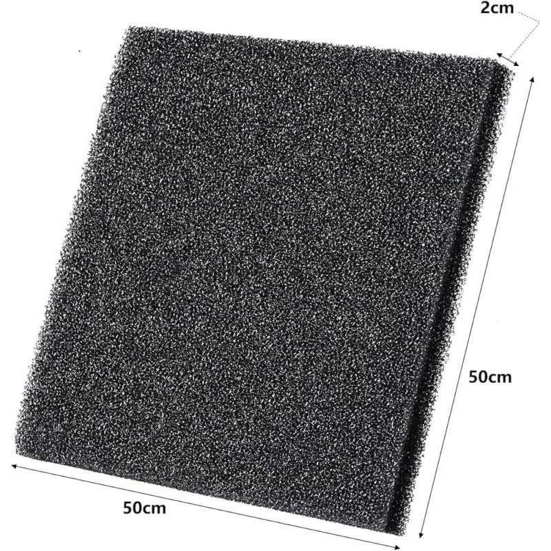 Esponja Negra 30ppi 50*50