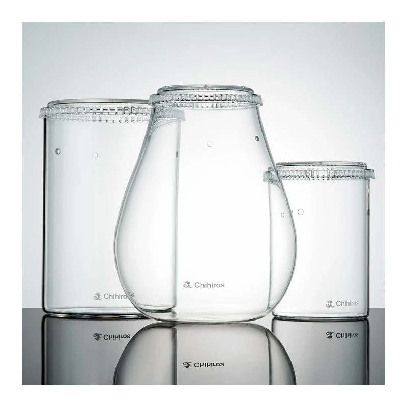 Chihiros Terrarium Kit - Glass Pot, Magnetic Light, Base