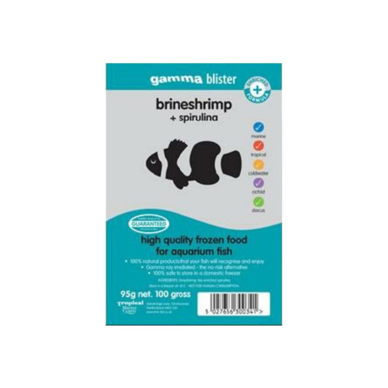 Gamma - Brine Shrimp + Spirulina