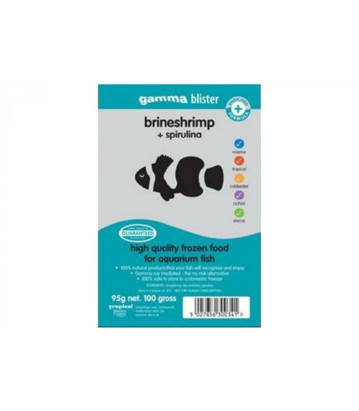 Gamma - Brine Shrimp + Spirulina