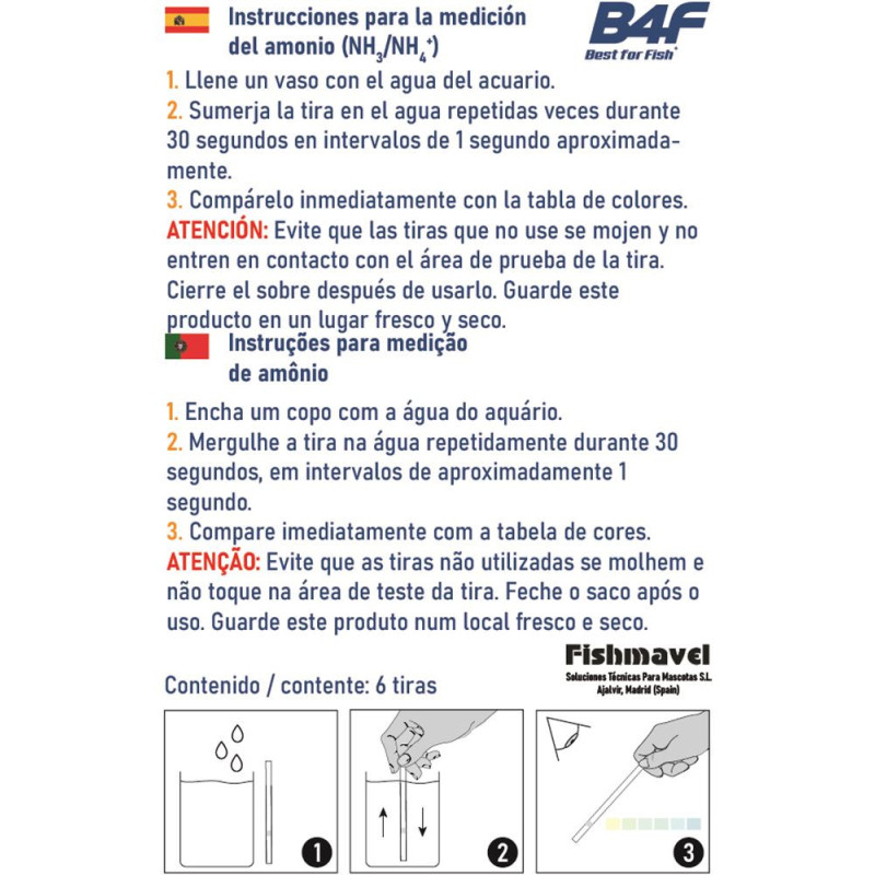 B4F Beginners Teste de Tiras
