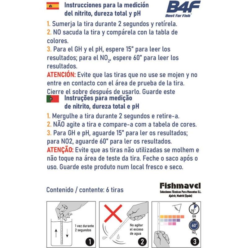 B4F Beginners Teste de Tiras