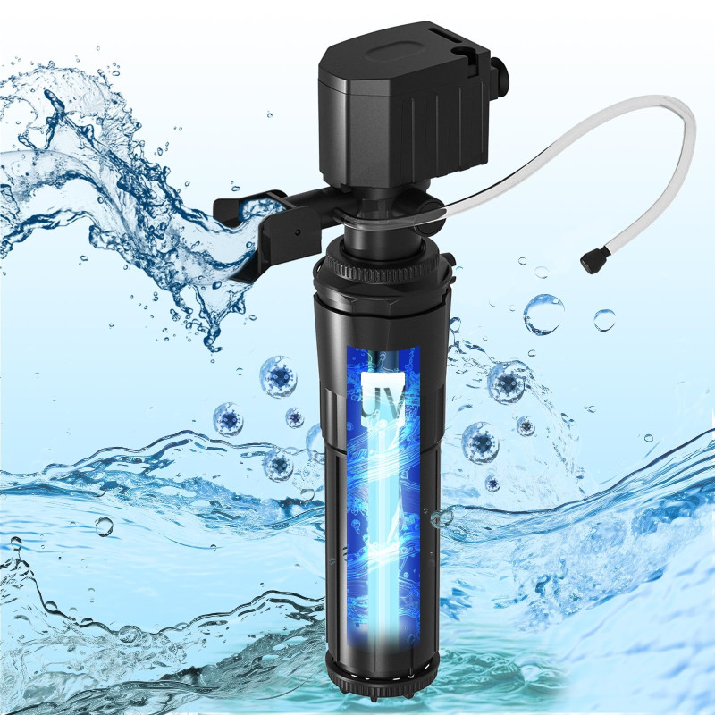 Hygger HG139 - Filtro c/ UV Interno