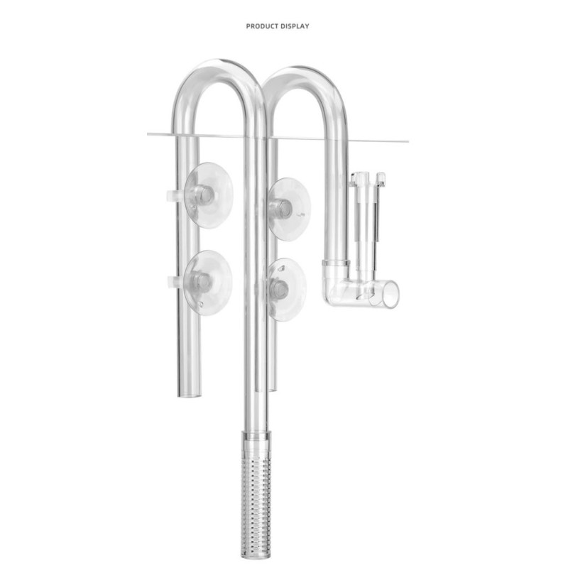 Aquapro Transparent Plastic Inflow and Outflow Kit