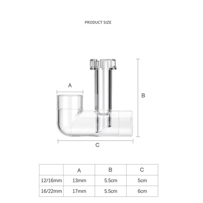 Aquapro Transparent Plastic Inflow and Outflow Kit