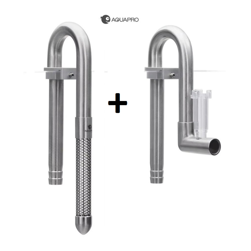 Aquapro Conjunto Inflow & Outflow Inox - 16/22 mm
