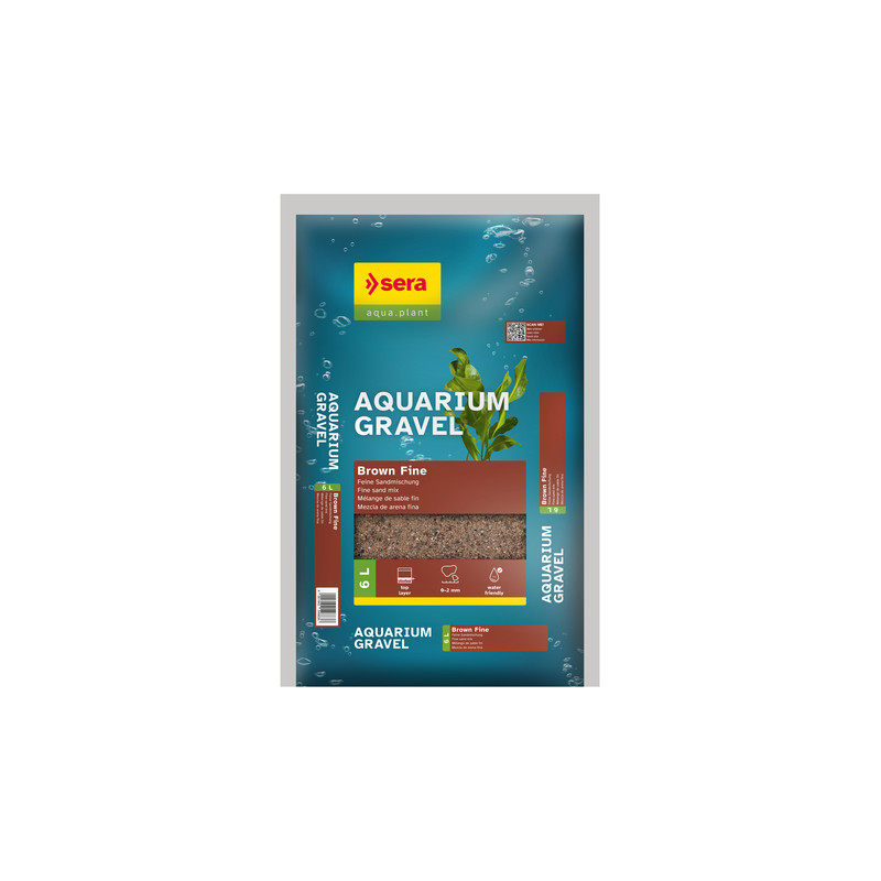 Sera Aquarium Gravel Brown Fine