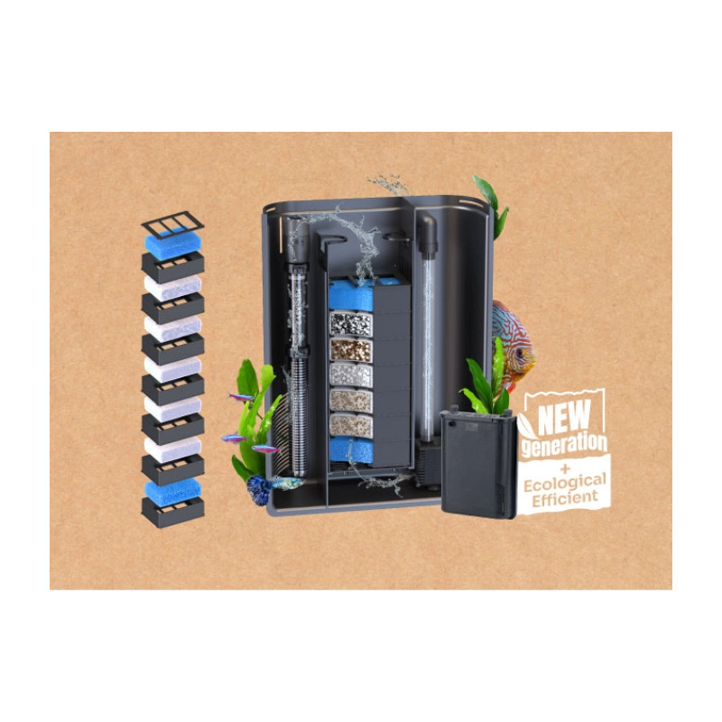 Aquário Splendid 100 Internal Filtration - Aquatlantis